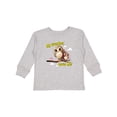 thumbnail image 1 of Inktastic My Grandma Loves Me Owl Boys or Girls Long Sleeve Toddler T-Shirt, 1 of 5