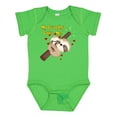 thumbnail image 1 of Inktastic My Grandma Loves Me Sloth Boys or Girls Baby Bodysuit, 1 of 5