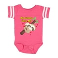 thumbnail image 1 of Inktastic My Grandma Loves Me Sloth Boys or Girls Baby Bodysuit, 1 of 5