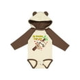 thumbnail image 1 of Inktastic My Grandma Loves Me Sloth Boys or Girls Long Sleeve Baby Bodysuit, 1 of 5