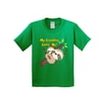 thumbnail image 1 of Inktastic My Grandma Loves Me Sloth Youth T-Shirt, 1 of 5