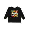 thumbnail image 1 of Inktastic My Grandma Loves Me Superhero Boys or Girls Long Sleeve Toddler T-Shirt, 1 of 5