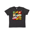 thumbnail image 1 of Inktastic My Grandma Loves Me Superhero Youth T-Shirt, 1 of 5