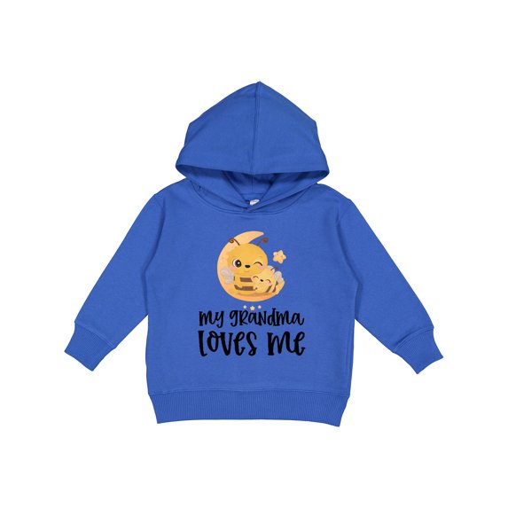 Inktastic My Grandma Loves Me Toddler Hoodie