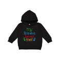 thumbnail image 1 of Inktastic My Grandma Loves Me Toddler Hoodie, 1 of 4