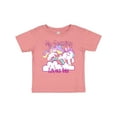 thumbnail image 1 of Inktastic My Grandma Loves Me Unicorn Girls Baby T-Shirt, 1 of 5
