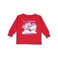 thumbnail image 1 of Inktastic My Grandma Loves Me Unicorn Girls Long Sleeve Toddler T-Shirt, 1 of 5
