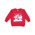 thumbnail image 1 of Inktastic My Grandma Loves Me Unicorn Toddler Sweatshirt, 1 of 4