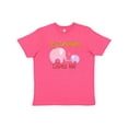 thumbnail image 1 of Inktastic My Grandma Loves Me Youth T-Shirt, 1 of 5