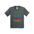 thumbnail image 1 of Inktastic My Grandma Loves Me Youth T-Shirt, 1 of 5