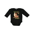 thumbnail image 1 of Inktastic My Grandma Loves Me to the Moon and Back Boys or Girls Long Sleeve Baby Bodysuit, 1 of 5