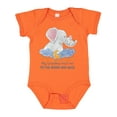 thumbnail image 1 of Inktastic My Grandma Loves Me to the Moon and Back Elephant Family Boys or Girls Baby Bodysuit, 1 of 5