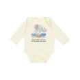 thumbnail image 1 of Inktastic My Grandma Loves Me to the Moon and Back Elephant Family Boys or Girls Long Sleeve Baby Bodysuit, 1 of 5