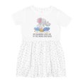 thumbnail image 1 of Inktastic My Grandma Loves Me to the Moon and Back Elephants in Clouds Girls Toddler Dress, 1 of 5