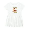 thumbnail image 1 of Inktastic My Grandma Loves Me to the Moon and Back Girls Baby Dress, 1 of 5