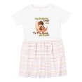 thumbnail image 1 of Inktastic My Grandma Loves Me to the Moon and Back Girls Toddler Dress, 1 of 5