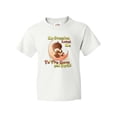 thumbnail image 1 of Inktastic My Grandma Loves Me to the Moon and Back Youth T-Shirt, 1 of 5