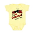 thumbnail image 1 of Inktastic My Grandma Loves Me with Cute Ladybugs Boys or Girls Baby Bodysuit, 1 of 5