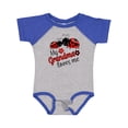 thumbnail image 1 of Inktastic My Grandma Loves Me with Cute Ladybugs Boys or Girls Baby Bodysuit, 1 of 5