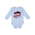 thumbnail image 1 of Inktastic My Grandma Loves Me with Cute Ladybugs Boys or Girls Long Sleeve Baby Bodysuit, 1 of 5