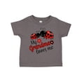 thumbnail image 1 of Inktastic My Grandma Loves Me with Cute Ladybugs Boys or Girls Toddler T-Shirt, 1 of 5