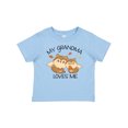 thumbnail image 1 of Inktastic My Grandma Loves Me with Cute Squirrels in Autumn Boys or Girls Baby T-Shirt, 1 of 5
