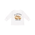 thumbnail image 1 of Inktastic My Grandma Loves Me with Cute Squirrels in Autumn Boys or Girls Long Sleeve Toddler T-Shirt, 1 of 5