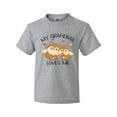 thumbnail image 1 of Inktastic My Grandma Loves Me with Cute Squirrels in Autumn Youth T-Shirt, 1 of 5