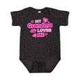 thumbnail image 1 of Inktastic My Grandma Loves Me with Hearts and Kiss Boys or Girls Baby Bodysuit, 1 of 5