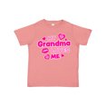 thumbnail image 1 of Inktastic My Grandma Loves Me with Hearts and Kiss Boys or Girls Toddler T-Shirt, 1 of 5