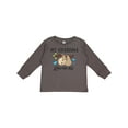 thumbnail image 1 of Inktastic My Grandma Loves Me with Sloth and Hearts Boys or Girls Long Sleeve Toddler T-Shirt, 1 of 5