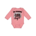 thumbnail image 1 of Inktastic My Grandma Was So Amazing God Made Her an Angel Boys or Girls Long Sleeve Baby Bodysuit, 1 of 5