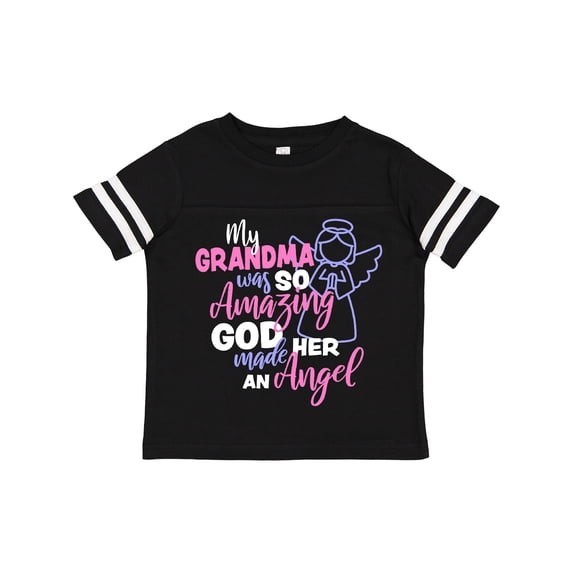 Inktastic My Grandma Was So Amazing God Made Her an Angel Girls Toddler T-Shirt