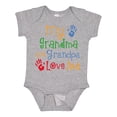 thumbnail image 1 of Inktastic My Grandma and Grandpa Love Me Boys or Girls Baby Bodysuit, 1 of 5