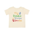 thumbnail image 1 of Inktastic My Grandma and Grandpa Love Me Boys or Girls Baby T-Shirt, 1 of 5