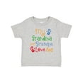 thumbnail image 1 of Inktastic My Grandma and Grandpa Love Me Boys or Girls Baby T-Shirt, 1 of 5