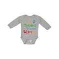 thumbnail image 1 of Inktastic My Grandma and Grandpa Love Me Boys or Girls Long Sleeve Baby Bodysuit, 1 of 5