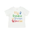 thumbnail image 1 of Inktastic My Grandma and Grandpa Love Me Boys or Girls Toddler T-Shirt, 1 of 5