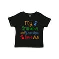 thumbnail image 1 of Inktastic My Grandma and Grandpa Love Me Boys or Girls Toddler T-Shirt, 1 of 5