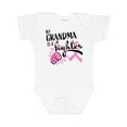 thumbnail image 1 of Inktastic My Grandma is a Fighter Breast Cancer Awareness Boys or Girls Baby Bodysuit, 1 of 5