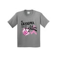 thumbnail image 1 of Inktastic My Grandma is a Fighter Breast Cancer Awareness Youth T-Shirt, 1 of 5