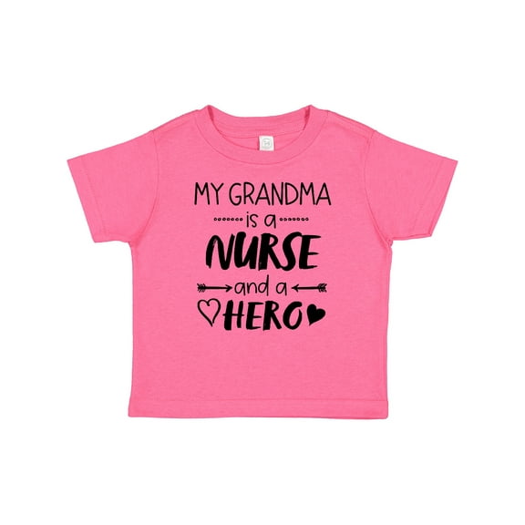 Inktastic My Grandma is a Nurse and a Hero Boys or Girls Baby T-Shirt