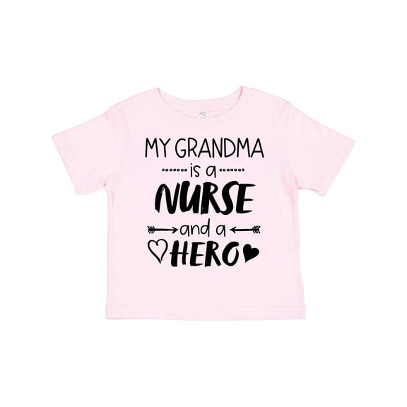Inktastic My Grandma is a Nurse and a Hero Boys or Girls Toddler T-Shirt
