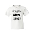thumbnail image 1 of Inktastic My Grandma is a Nurse and a Hero Youth T-Shirt, 1 of 5