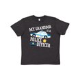 thumbnail image 1 of Inktastic My Grandma is a Police Officer Youth T-Shirt, 1 of 4