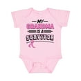 thumbnail image 1 of Inktastic My Grandma is a Survivor Breast Cancer Awareness Boys or Girls Baby Bodysuit, 1 of 5