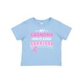 thumbnail image 1 of Inktastic My Grandma is a Survivor Breast Cancer Awareness Boys or Girls Baby T-Shirt, 1 of 5