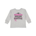 thumbnail image 1 of Inktastic My Grandma is a Survivor Breast Cancer Awareness Boys or Girls Long Sleeve Toddler T-Shirt, 1 of 5