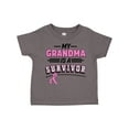 thumbnail image 1 of Inktastic My Grandma is a Survivor Breast Cancer Awareness Boys or Girls Toddler T-Shirt, 1 of 5