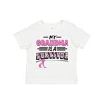 thumbnail image 1 of Inktastic My Grandma is a Survivor Breast Cancer Awareness Boys or Girls Toddler T-Shirt, 1 of 5